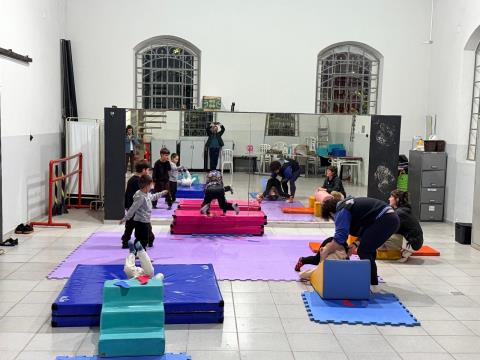 Festival de Inverno - Oficina de arte circense