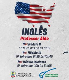 Polo UAB Bragança Paulista realiza inscrições para cursos gratuitos de idiomas