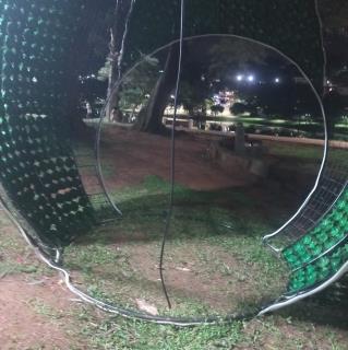 Furtos de cabos afetam iluminação de Natal em Bragança Paulista (4)