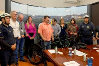 Município conta com mais duas bikes que irão auxiliar na segurança da cidade 5