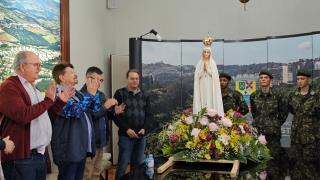 28.06.2023 Bragança Paulista recebe imagem peregrina de Nossa Senhora de Fátima (1)