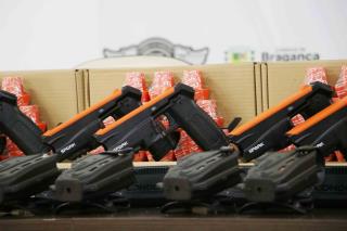 Guarda Civil Municipal (GCM) recebe armas não letais (SPARK) - Arquivo SECOM