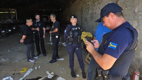 Fiscalização integrada marca Operação Falcão Negro