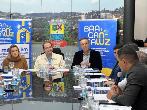 Iluminação pública entra em nova etapa com lançamento do Bragança Luz 04