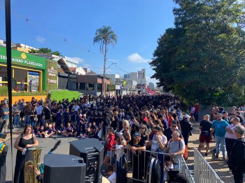 Música, talento e emoção marcam o 3º Encontro Municipal de Bandas Marciais 05