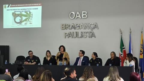 ‘Curso de Educação sobre Drogas para Agentes Facilitadores’ é aberto em Bragança Paulista