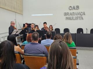 Projeto Tocando Violino Abertura da 23ª Semana do Idoso