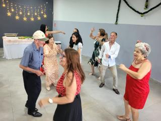 Semads realiza almoço de confraternização para idosos cadastrados no CCI