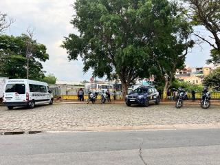 GCM detém homem com dois mandados de prisão durante a Operação Mão Amiga e Cidade Segura em Braganç (6)