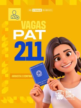 Posto de Atendimento ao Trabalhador tem 211 vagas disponíveis nesta semana