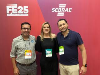 Feira do Empreendedor André Elesbão, Gislene Bueno e Marco Vinholi