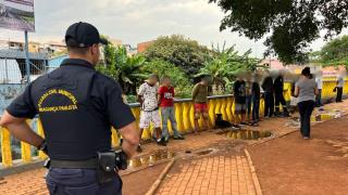 GCM detém homem com dois mandados de prisão durante a Operação Mão Amiga e Cidade Segura em Braganç