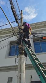 Dia D marca início da regularização dos fios nos postes da cidade (6)