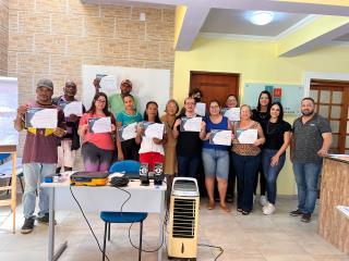 Entrega de Certificados Curso Recepção e Atendimento Hospitalar