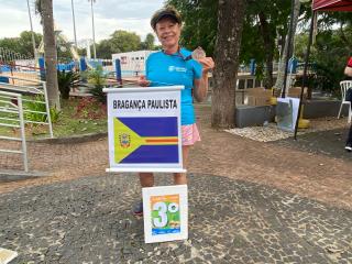 Terezinha Ricardo de Oliveira Moraes foi bronze no tênis