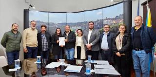 Homologação de doação de 4 terrenos Pró-Indústria. Foto Empresa MRBL