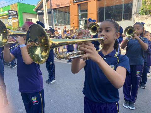 Música, talento e emoção marcam o 3º Encontro Municipal de Bandas Marciais 07