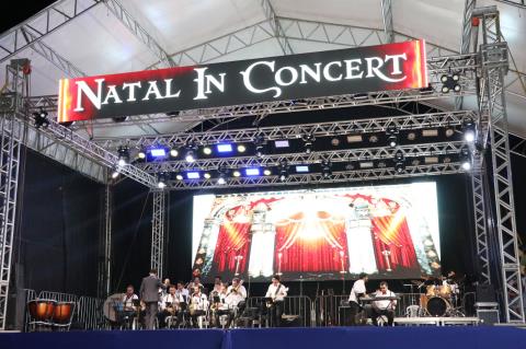 Natal In Concert – 3º Ato será nesta terça-feira (23), na Arena do Lago, no bairro do Taboão