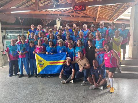 Bragança Paulista conquista o 1º lugar em festival esportivo da terceira idade
