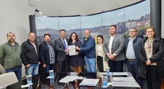 Homologação de doação de 4 terrenos Pró-Indústria. Foto Empresa TDM