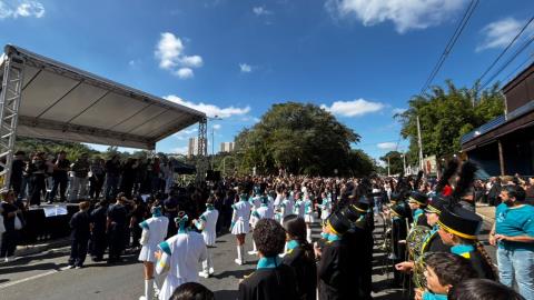 Música, talento e emoção marcam o 3º Encontro Municipal de Bandas Marciais 10