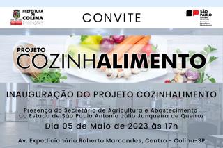 ARTE - Convite Programa Cozinhalimento