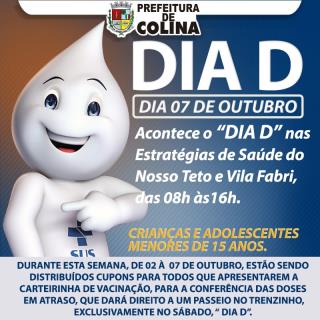ARTE - Campanha de Multivacinação DIA D - Site