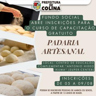 ARTE- Fundo Social abre inscrições