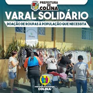 ARTE - VARAL SOLIDÁRIO Fundo Social