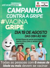 ARTE - Campanha contra Gripe AGOSTO - Jornal