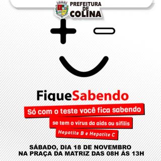 ARTE - Campanha Fique Sabendo - Site