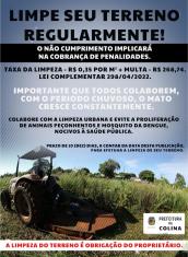 ARTE - Limpeza de Terreno - Jornal