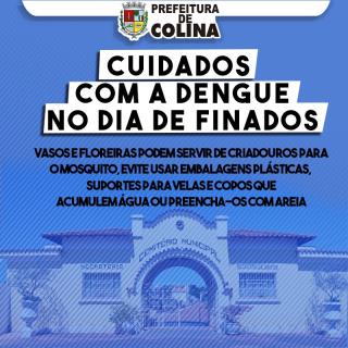 ARTE - Cuidados com a Dengue no dia de Finados