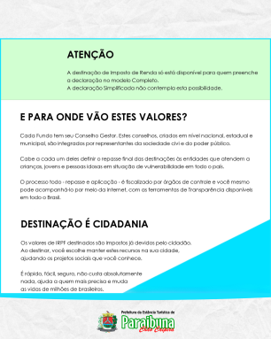 Destineação do IR (4)