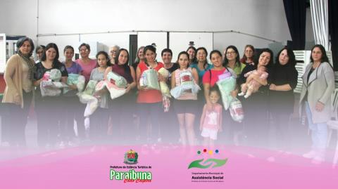 Entrega kits de inverno mães