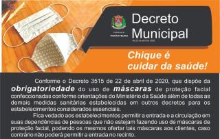 Combate Ao Coronavirus Comercios Do Municipio Ja Se Preparam Para O Uso Obrigatorio De Mascaras De Protecao A Partir Da Proxima Segunda 27 04 Em Cumprimento Ao Decreto 3 515 Prefeitura De Paraibuna