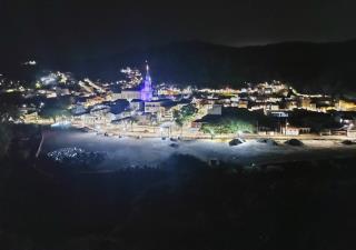 117 - Vista parcial da cidade, após a instalação de lâmpadas de LED em parceria com a Neoenergia Elektro