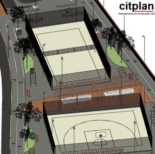 132 - Imagem meramente ilustrativa do Projeto Executivo da futura 'Praça Beira Rio'
