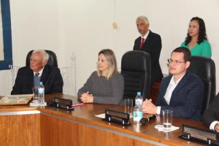 Vereadores Janaína Andrade e Flavinho Pedroso - Bicentenário