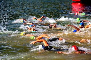 41 - Maratona Aquática realizada na represa de Paraibuna.