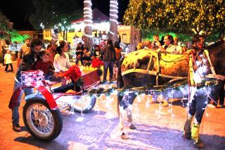45 - Iluminação de Natal na Praça Matriz de Paraibuna, durante todo o mês de dezembro.