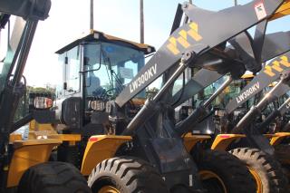 Pá carregadeira de Paraibuna