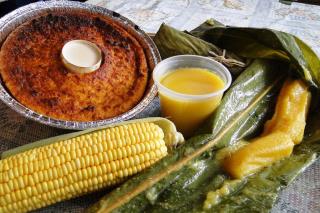 06 - Pamonhada de Paraibuna com algumas receitas de milho verde vendidas no evento, durante os dias de Carnaval, em fevereiro.