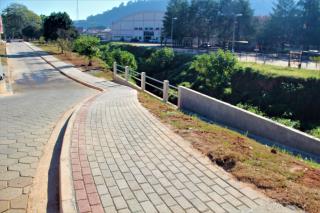 66 - Calçamento da Rua Telmo Arnault de Carvalho com a instalação do projeto calçada segura