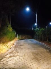 79 - Calçamento e instalação de iluminação de LED no bairro dos Moraes, região do Cedro