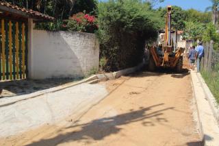 80 - Rua Benedito Siqueira Pimenta, na Vila Amélia, antes do calçamento.