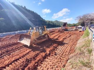88 - Obras de alteamento da futura 'Praça Beira Rio, em parceria com a Queiroz Galvão e EGTC Infra