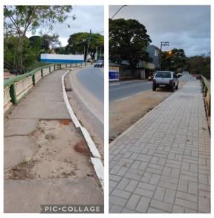 89 - Revitalização da calçada da Av. Beio Rio