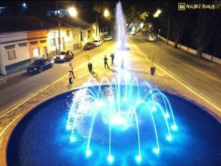 70 - Nova Fonte Luminosa da Praça Antonio Nogueira Santos, Centro da cidade.