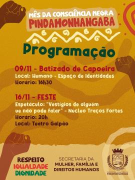 Pindamonhangaba dá início à programação do Mês da Consciência Negra, com diversas ações culturai (1)